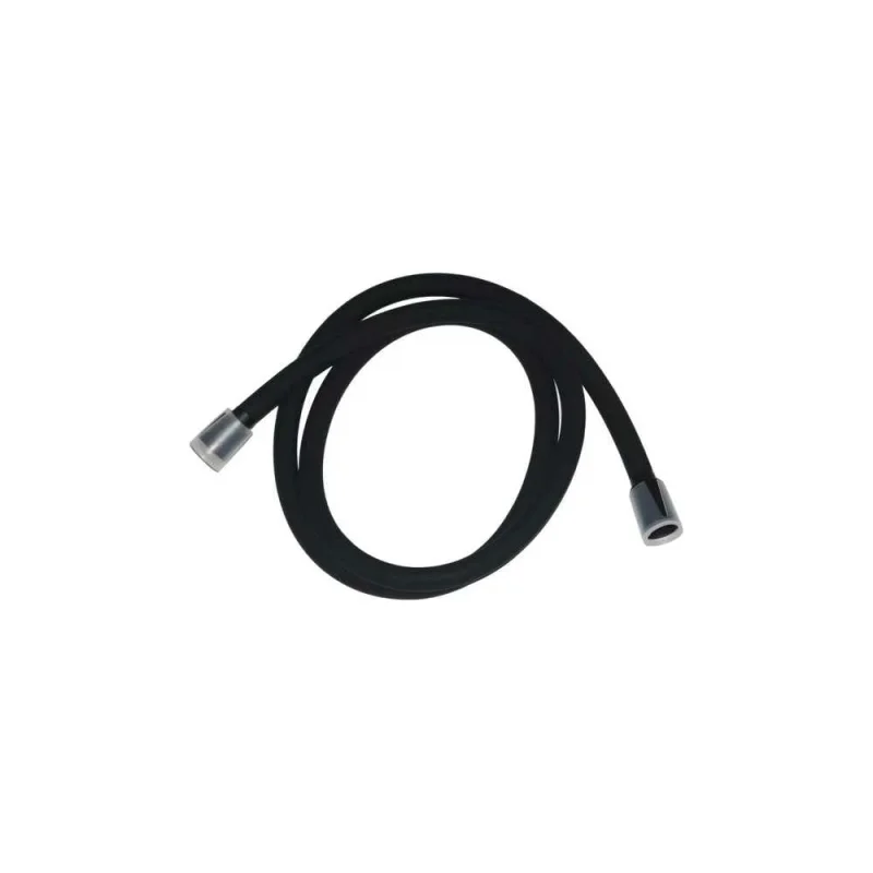 Шланг для душа IDDIS Optima home черный, матовый, силиконовый, 1.2 м OPH12BLi19