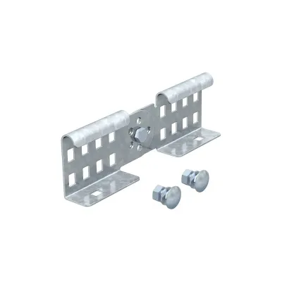 Соединитель OBO Bettermann LGVG 60 FS, шарнирный, для лестничных лотков, L=210, сталь, конвейерный цинк (10 штук/упаковка) 6208941