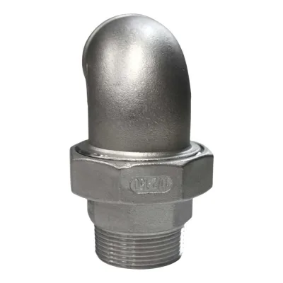 Американка угловая NEWKEY нр/вр нержавеющая, AISI304 DN40 (1_1/2), (CF8), PTFE, PN16 NK-ADMY40/4