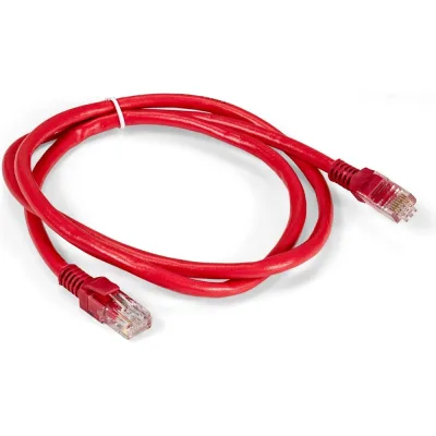 Патч-корд ExeGate UTP-RJ45-RJ45-C6-1M-RD, UTP, cat.6, 1м, красный 297189