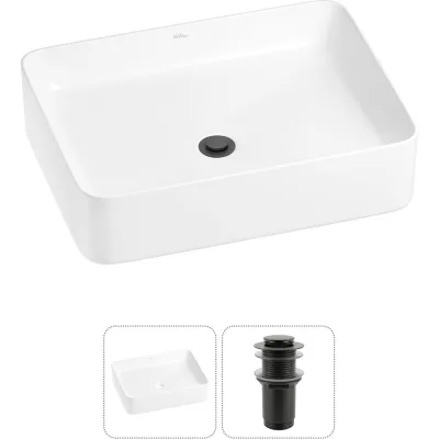 Набор Wellsee 2 в 1 Mint накладная раковина 50x38 см 20212478R