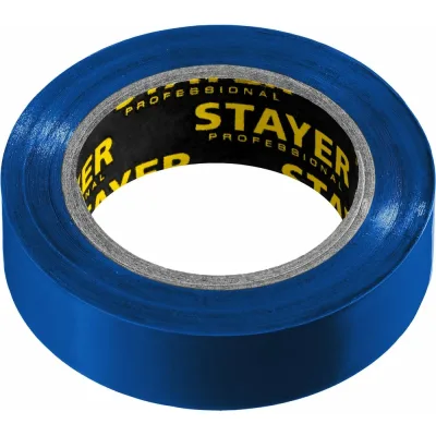 Изолента STAYER Protect-10 синяя, ПВХ, 10 м х 15 мм 12291-B_z01