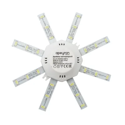 Модуль светодиодный Apeyron 8 Вт IP30 220 В 3000К с драйвером (12-16)