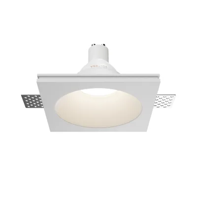 Светильник встраиваемый GU10 белый 10 Вт IP20 Technical Gyps Modern (DL129-GU10-01-W)