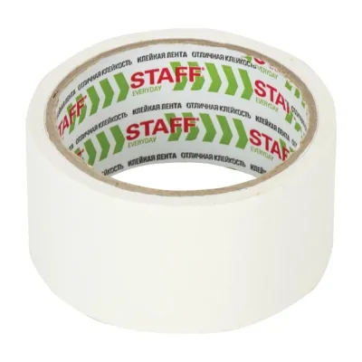 Клейкая лента STAFF малярная, креппированная, 48 мм x 20 м 229057