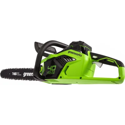 Аккумуляторная бесщеточная цепная пила Greenworks GD40CS18 40V с АКБ 2 А*ч и ЗУ 2005807UA
