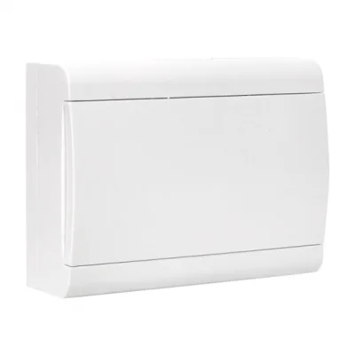 Щит распределительный навесной EKF Basic ЩРН-П-12 пластиковый IP41 197х261х94 мм 12 модулей непрозрачная дверь (20 шт.) (pb-n-12w-bas)