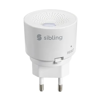 Π£ΠΌΠ½ΡΠΉ Π΄Π°ΡΡΠΈΠΊ Π³Π°Π·Π° Sibling Smart Home Powernet-GT Π±Π΅Π»ΡΠΉ