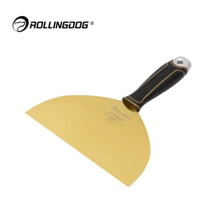 Шпатель малярный Rollingdog Elite Titanium 8 (203мм), резиновая рукоятка 50413