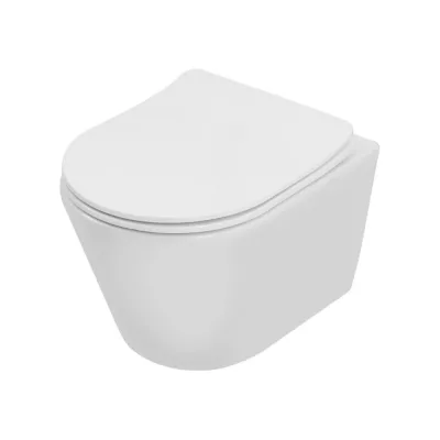 Унитаз с сидением Logan L6W SHORT TORNADO подвесной Soft Close -SLIMSEAT 00342543