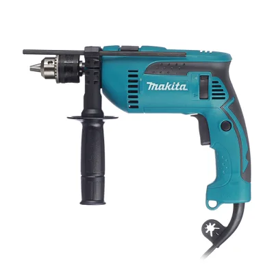 Дрель сетевая ударная Makita HP1640 680 Вт ключевой патрон