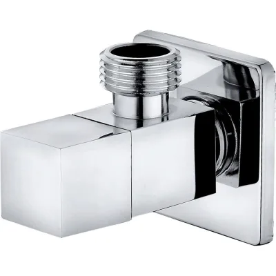 Кран угловой IDDIS с отражателем, 1/2; 3/4, кран-букса, латунь 910B0Z3C4CZ