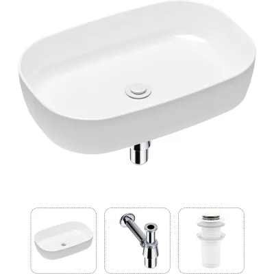 Накладная раковина для ванной Lavinia Boho Bathroom Sink в комплекте 3 в 1 20217478R