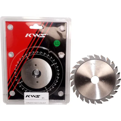 Диск пильный подрезной регулируемыйKWS  125*20*2.8-3.6*24T P K5 03050-630824247