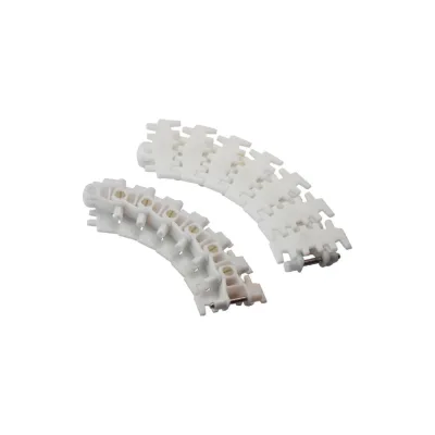 Цепь пластинчатая HS-7100-83 SERIES white, ширина 83 мм, POM, штифт нержавеющий, белый (HGB) Hongsbelt 00-00030209