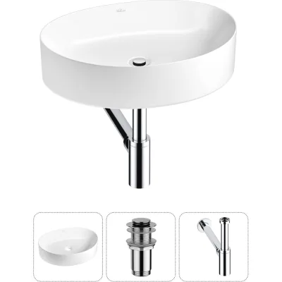 Набор Wellsee 3 в 1 Belle Spa 2.0 накладная раковина 50x38 см 20212581R