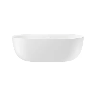 Ванна акриловая отдельностоящая Wellsee Chic Riviera, 170×76 см, глянцевый белый 236802000