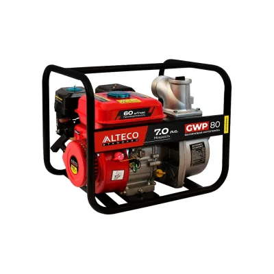 Мотопомпа бензиновая ALTECO Standard GWP80 84351