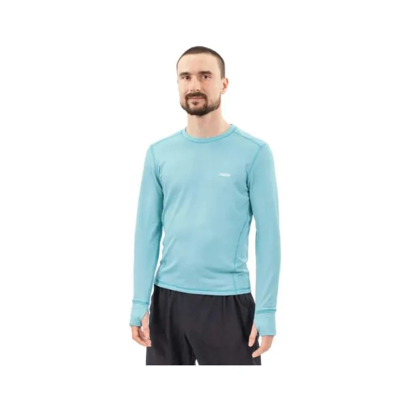 Термобелье лонгслив Следопыт Athletic Polartec Power Grid, двухслойное, Frost Blue, р.54 PF-TUS-12