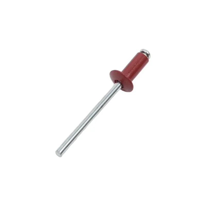 Заклёпка вытяжная Daxmer 4,0x10 мм, RAL 3011, алюм/ст., 1000 шт. 00000307998