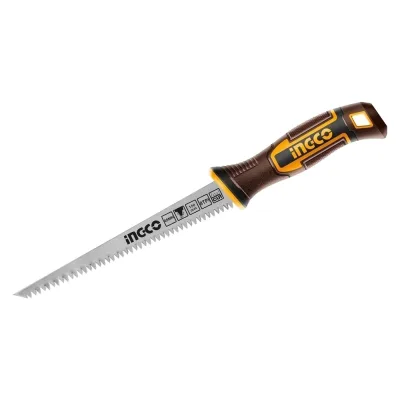 Ножовка по гипсокартону INGCO 150 мм, SK5, 8TPI SUPER INDUSTRIAL HWBSW1506