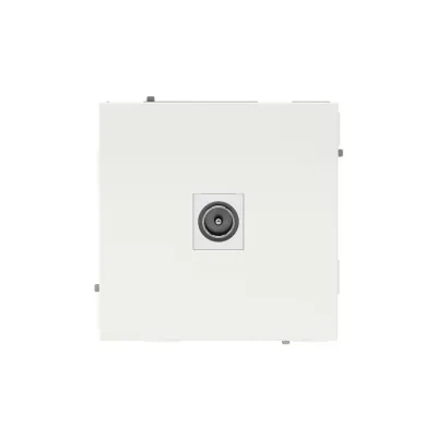 Розетка телевизионная DKC Kant встраиваемая белая магнолия (7000503DIY)
