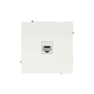 Розетка компьютерная DKC Kant встраиваемая белый песок RJ45 (7010663DIY)