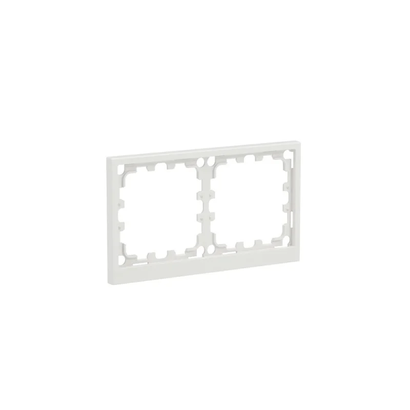 Рамка DKC Kant двухместная белый песок (7010944DIY)