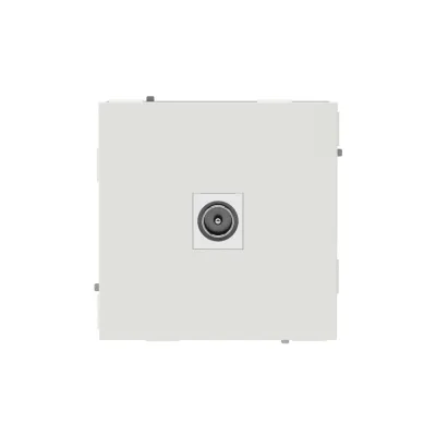 Розетка телевизионная DKC Kant встраиваемая белый песок (7010503DIY)