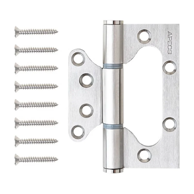 Apecs Петля накладная Infinity 102*80*3-PS2-INOX-SS 00034619