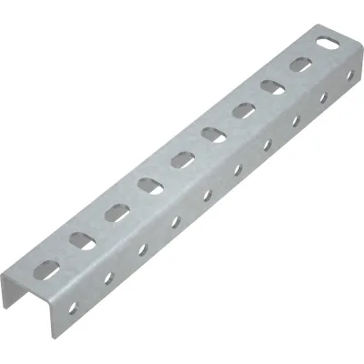Универсальный профиль усиленный Система КМ 38x29x2,5 L400 мм INOX304 LO7847