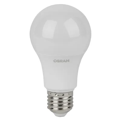 Лампа светодиодная Osram E27 4000К 9 Вт 806 Лм 170-250 В груша A75 матовая