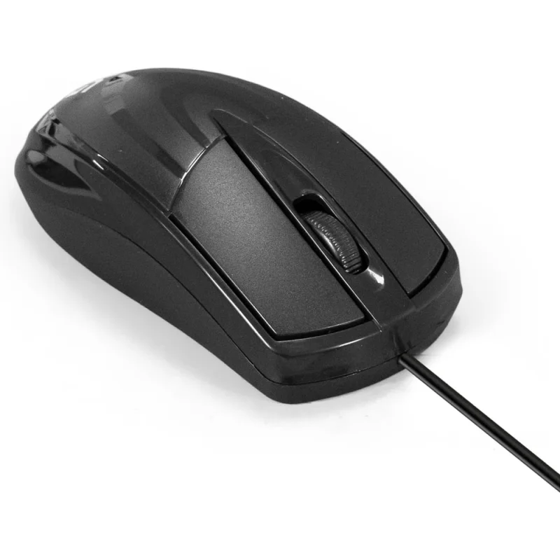 Мышь ExeGate Professional Standard SH-8025 USB, оптическая, 1000dpi, 3D, 3 кнопки и колесо прокрутки, длина кабеля 1,5м, черная, Color Box 295306