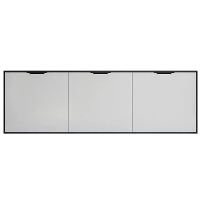 Экран для ванны фронтальный 1Marka Grunge Loft МДФ 150х55 см белый откидной (GL150IceWhite)