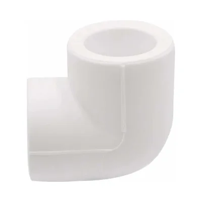 Угольник полипропиленовый 90° Millennium 50 мм, PP-R, белый 3M12-elb-500000 УТ000026030