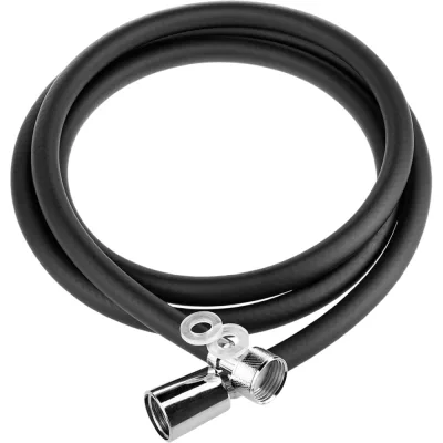 Шланг для душа ELKA 1/2"-1/2", 170 см, ПВХ, черный матовый ТД.030431