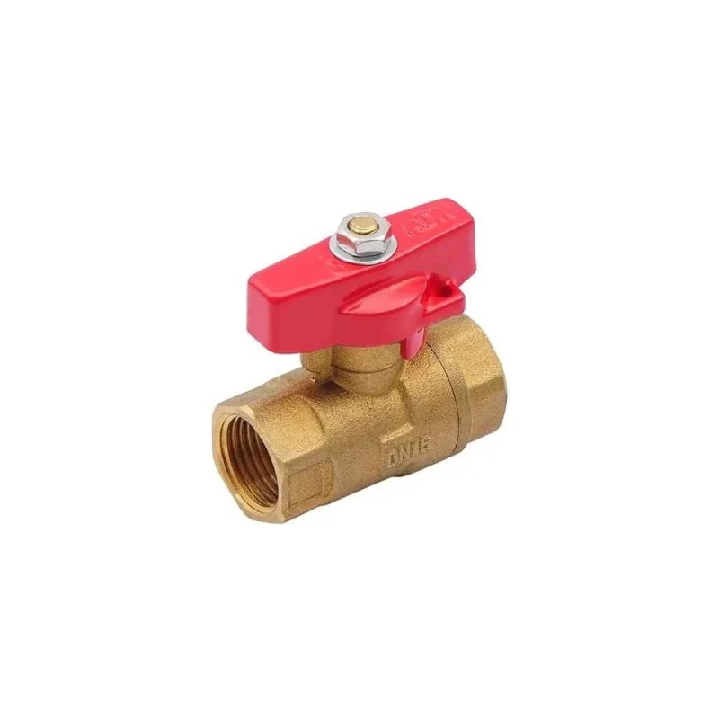 Шаровой кран SMT ADN 1/2" FхF, красная бабочка 562H6604RB