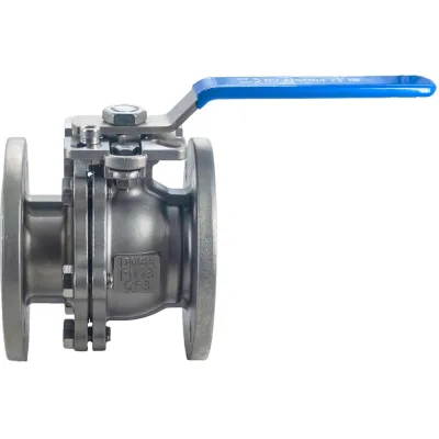 Кран шаровый фланцевый под привод нержавеющий NEWKEY (2PC), AISI304 DN65 (2_1/2"), (CF8), PN16 NK-BFtp(2PC)65/4