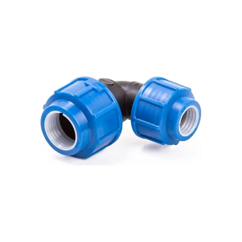 Компрессионный отвод для ПЭ труб LAMMIN 25x20 Lm34010025020