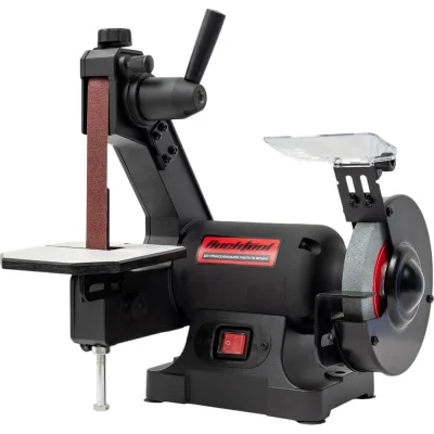Заточной станок с шлифовальной лентой Bucktool 150 мм BG1600