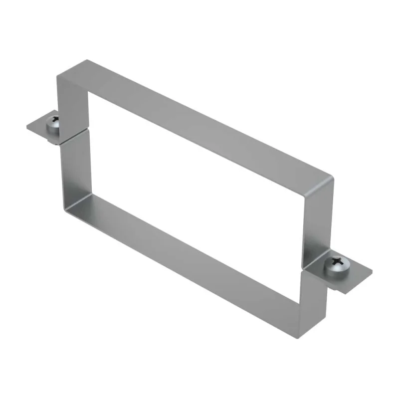 Соединительная усиленная П-образная пластина для лотка Система КМ50х600 мм ПЛЮС INOX304 PL4814 SPUplus50-600 INOX304