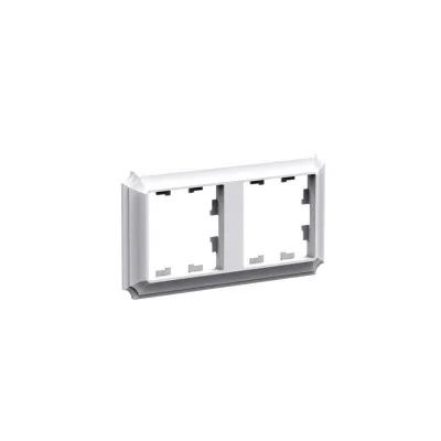 Рамка Systeme Electric AtlasDesign Antique двухместная лотос (ATN101302)