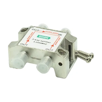 Делитель спутниковый TV-SAT на 3TV(5-2500MHz) OXION пакет 10 шт., арт. OX-SPL3W2300PCS10