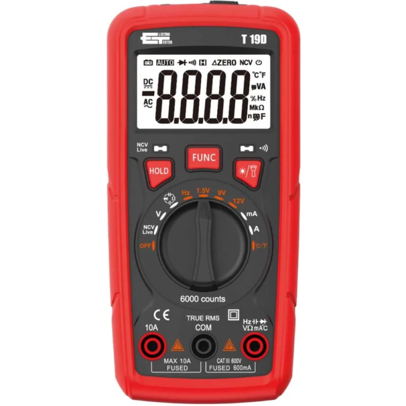 Мультиметр цифровой Electrotester T19D