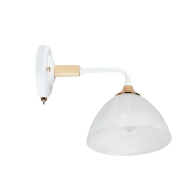 Бра Arte Lamp Matthew E27 40 Вт 230 В белое IP20 (A5032AP-1BR)