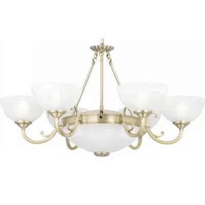 Люстра потолочная Arte Lamp Windsor E14 240 Вт 9 кв.м (A3777LM-6-2AB)