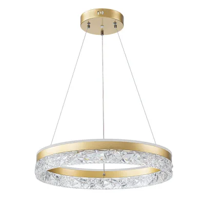 Люстра светодиодная подвесная Arte Lamp Apollo 75 Вт 3000-6000К 12,5 кв.м (A2549SP-75GO)