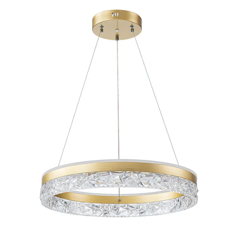 Люстра светодиодная подвесная Arte Lamp Apollo 75 Вт 3000-6000К 12,5 кв.м (A2549SP-75GO)