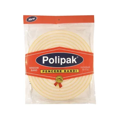 Оконный утеплитель Теплоклейка POLIPAK 8x8 мм, 10.8 м 0817068