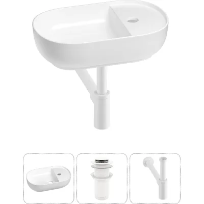 Мини-раковина для ванной комнаты или туалета Wellsee WC Area в наборе 3 в 1 20212100R